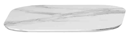 Tampo HPL compacto com cantos biselados 10 mm — S•CAB