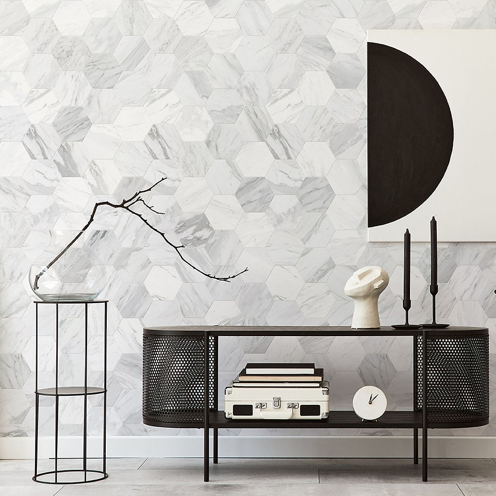 Miniatura: Painel de Parede Mármore Tomettes – Grosfillex