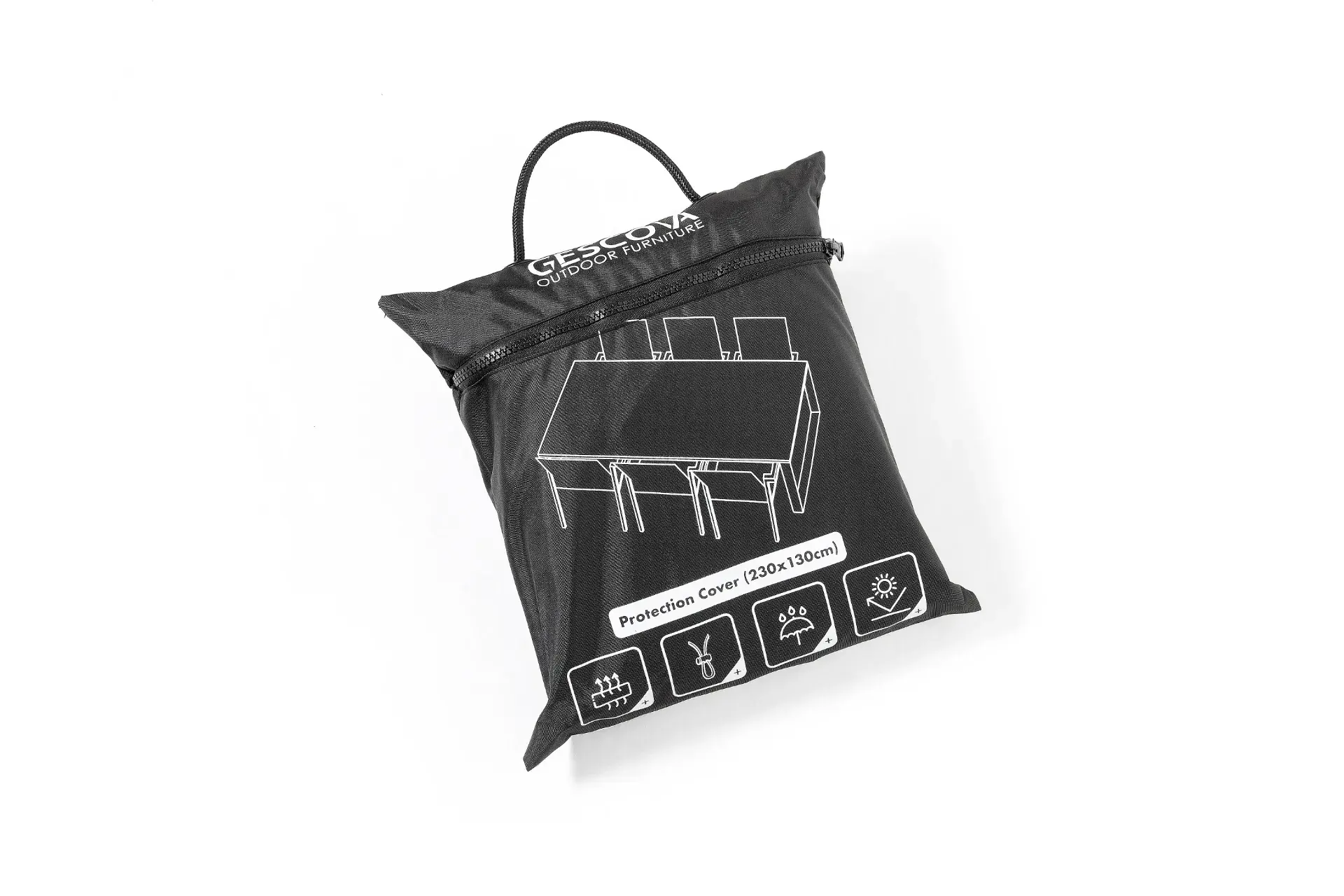 Capa de proteção para chaise longue Todo com braço direito – Gescova