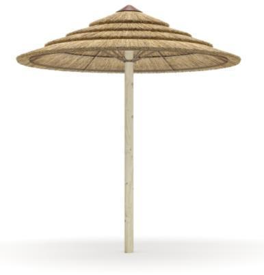 Palhota Cape Reed Classic Ø 260 cm