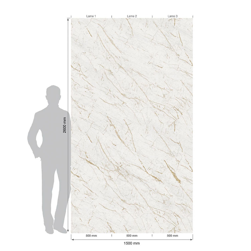 Miniaturbild: Painel de Parede Mármore Calacatta – Grosfillex