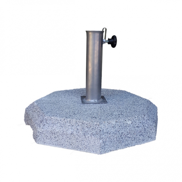 Base de guarda-sol oitavada granito 37 kg - GSParasols