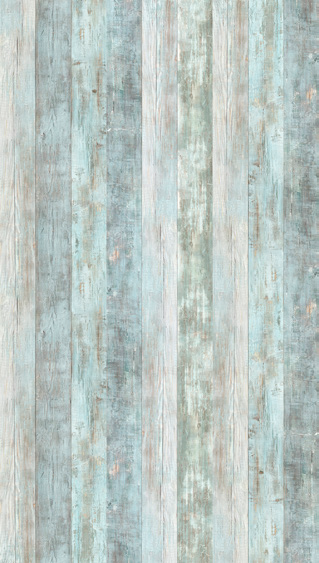 Painel de Parede Madeira Rústica Azul Standard – Grosfillex
