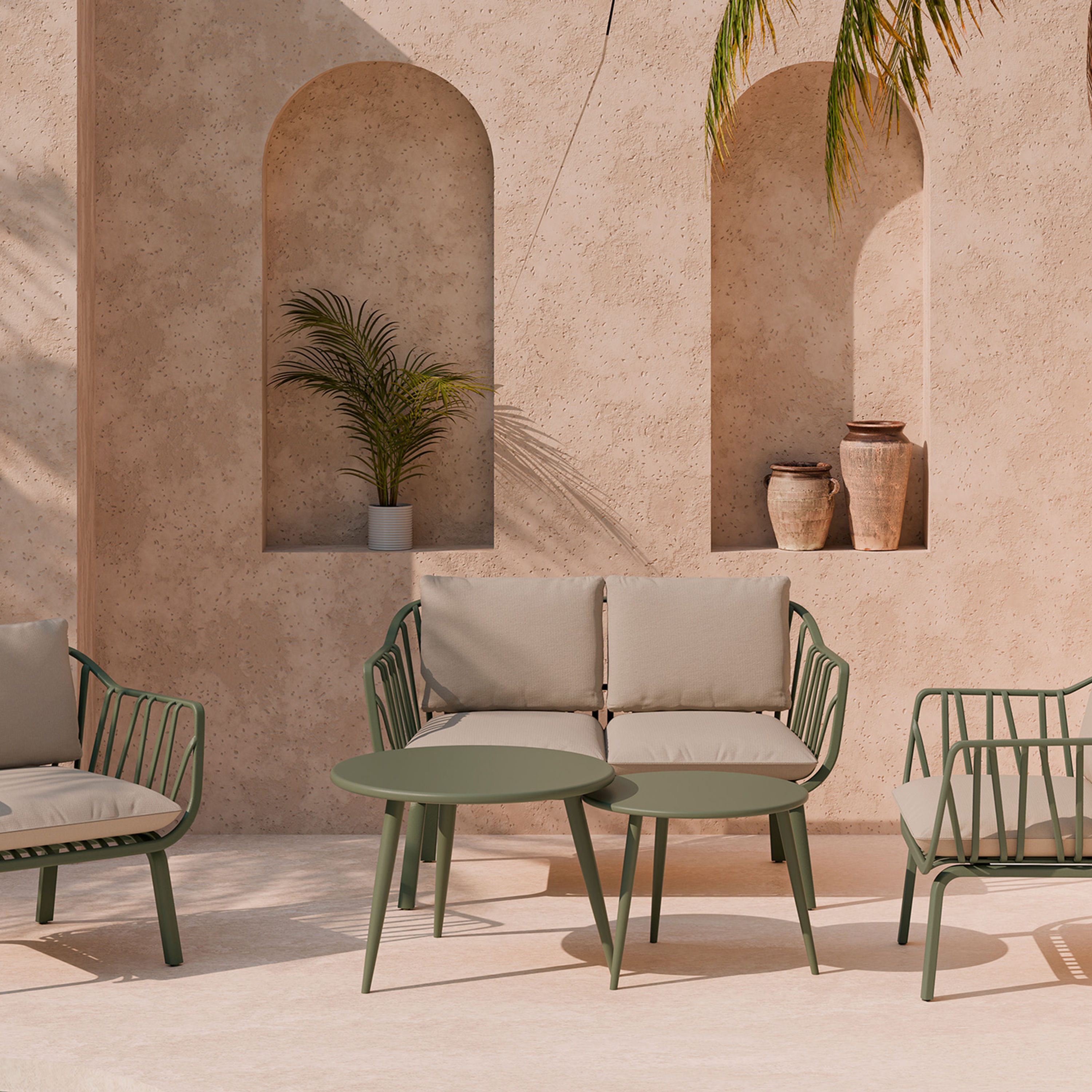 Conjunto de exterior MIKONOS - GSInteriores