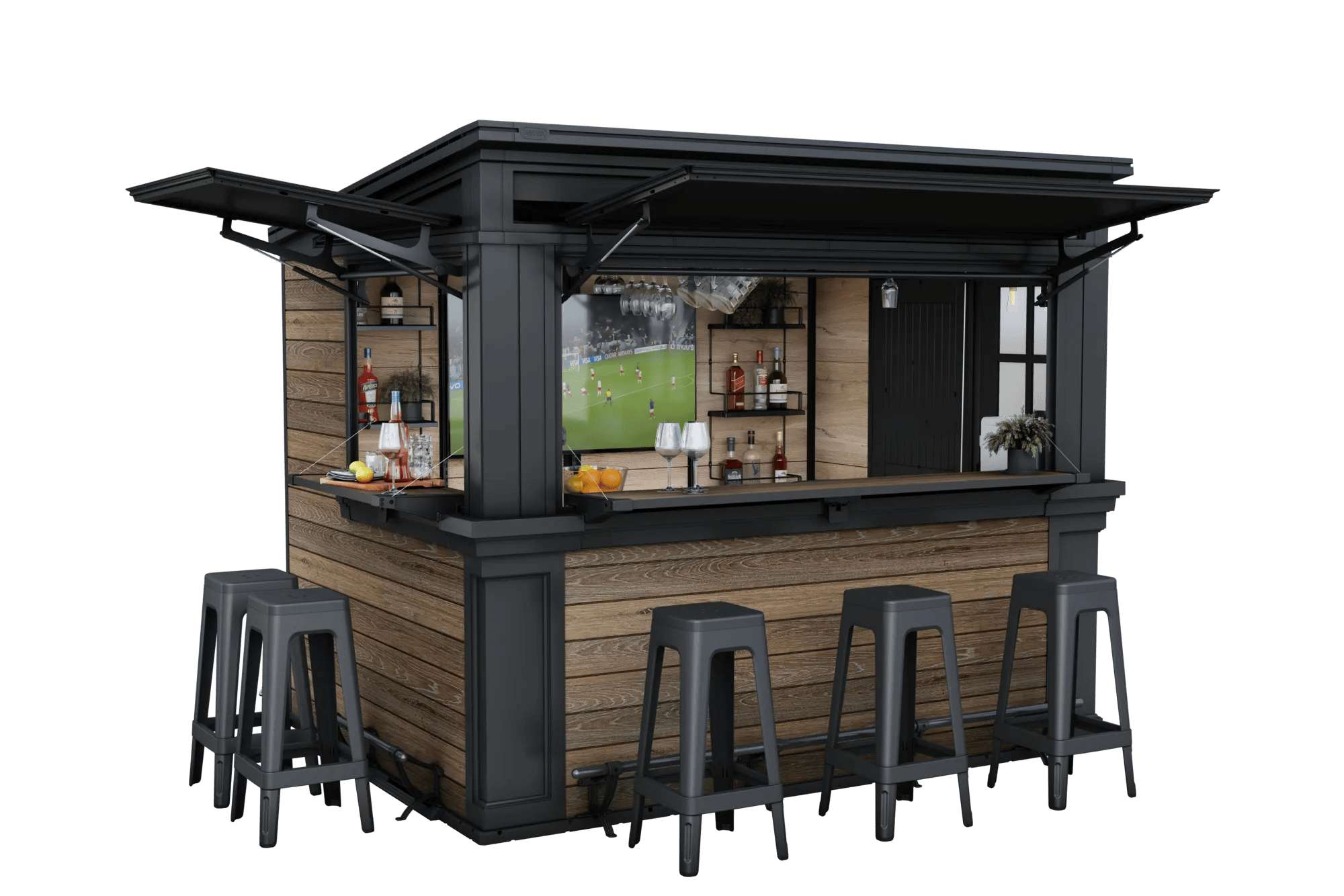 Bar Gazebo Plus — Nogueira