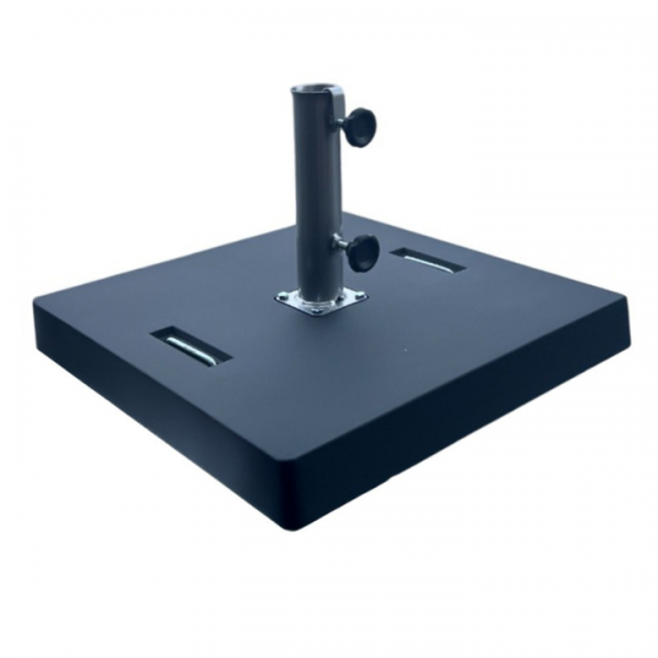 Base de guarda-sol SUEVO pintado preto mate 54 kg - GSParasols