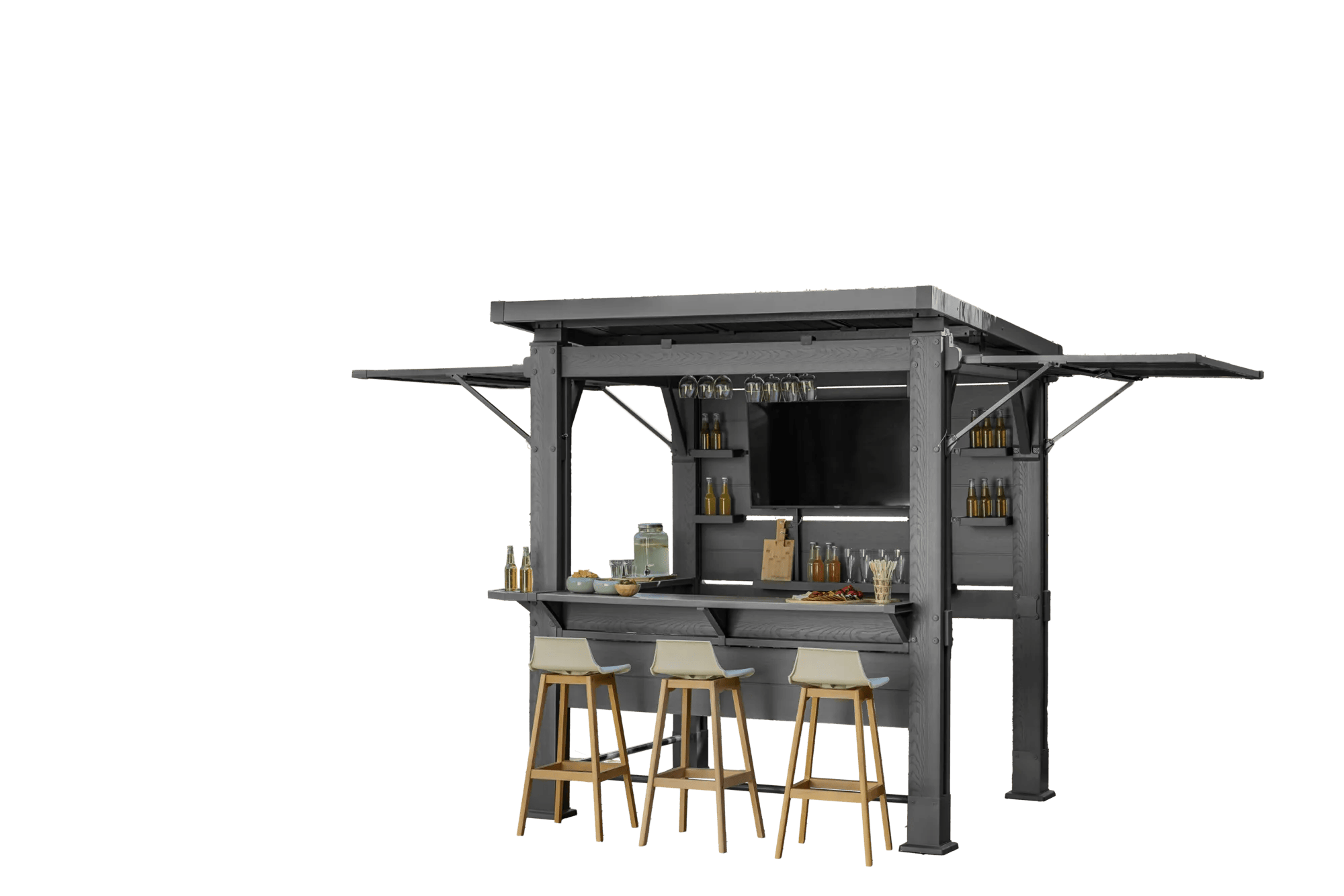 Bar-B-Q Gazebo — Castanho