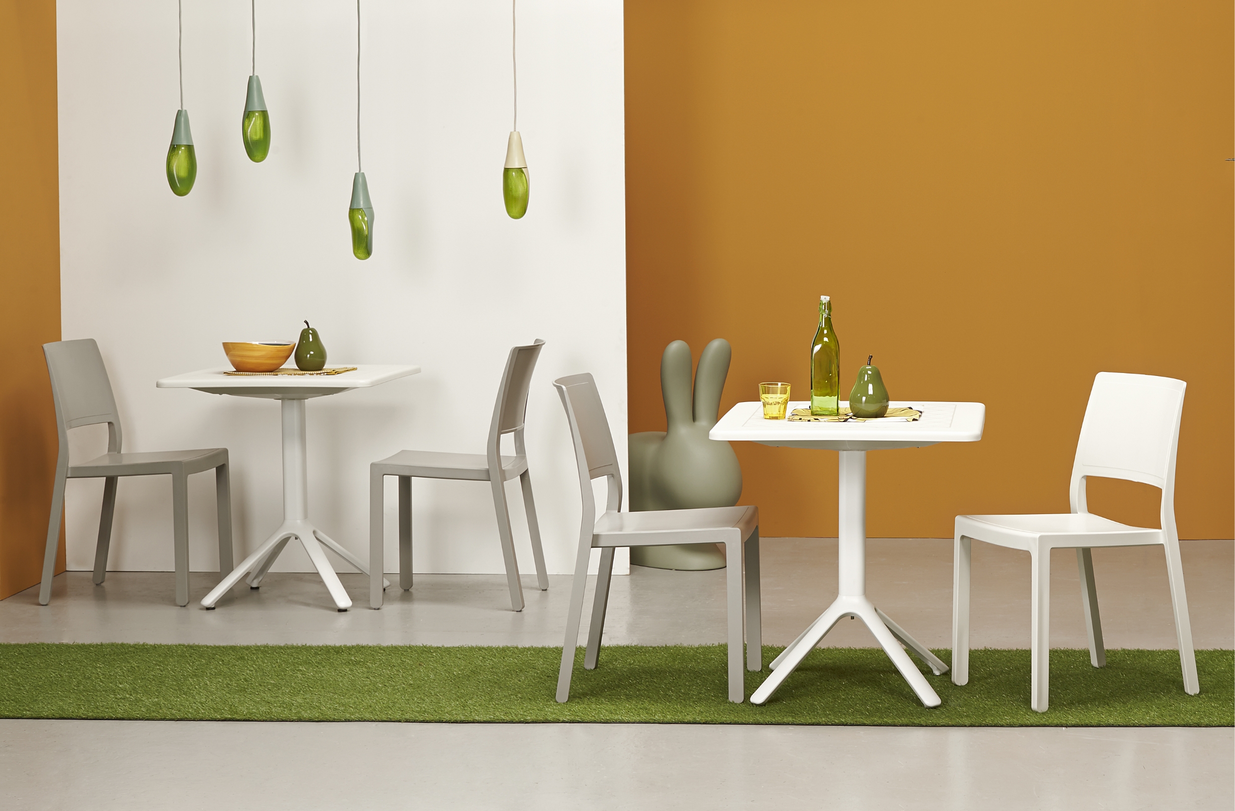 Tampo Tecnopolímero liso quadrado — S•CAB — ambiente da coleção