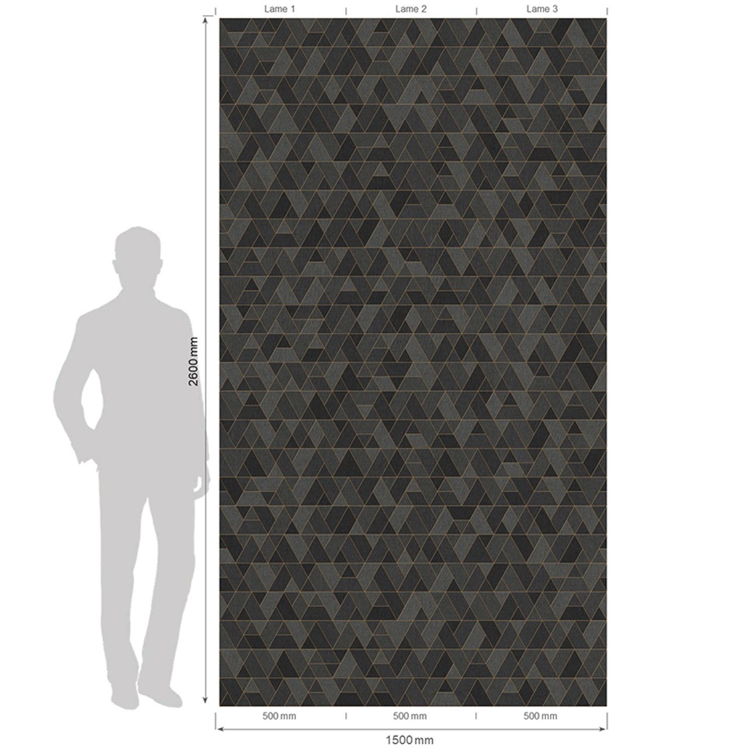 Painel de Parede Luxury Prism – Grosfillex