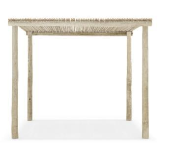 Abrigo em eucalipto 250 x 250 cm