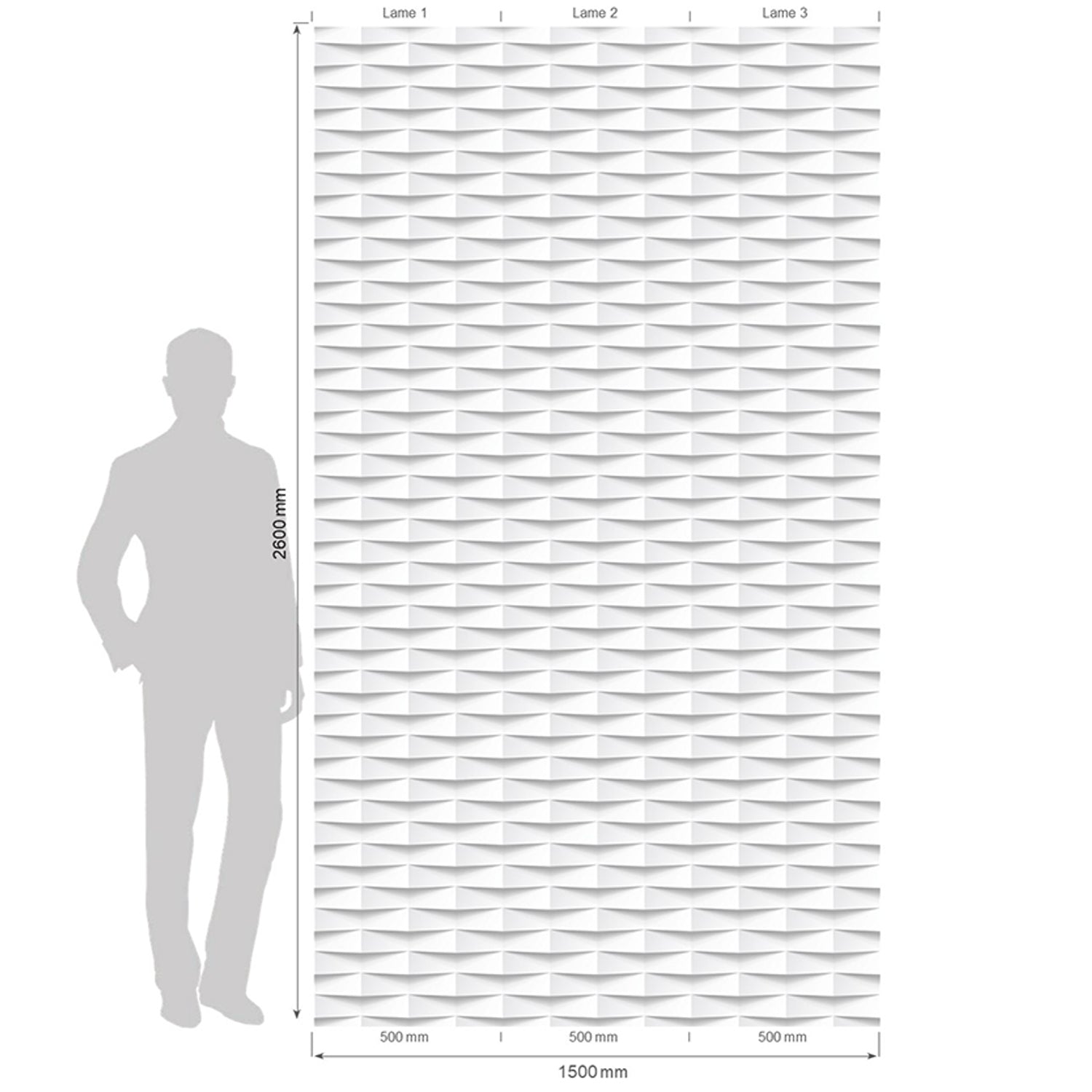 Painel de Parede Tijolos – Grosfillex