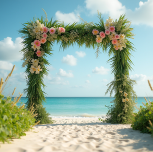 How to Save on Floral Costs with a Beautiful Destination Wedding