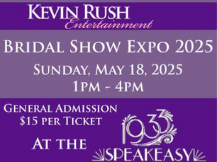 We're Heading to the Kevin Rush Entertainment Bridal Show Expo 2025!