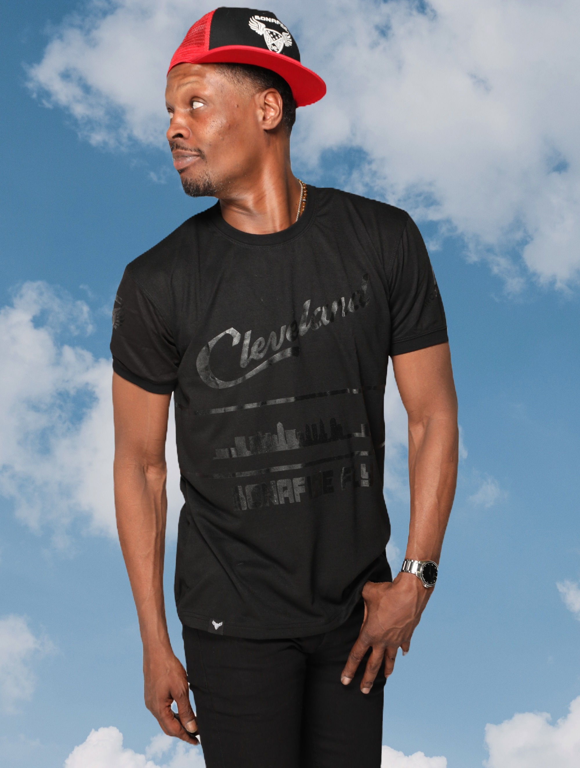 BONAFIDE FLY 'Authentic Cleveland' Ringer T