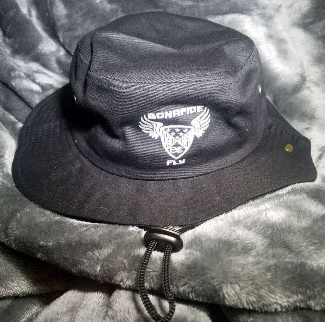Bucket Hat with Drawstring