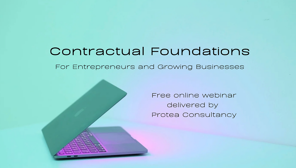 Contract Foundations for Entrepreneurs and Growing Businesses