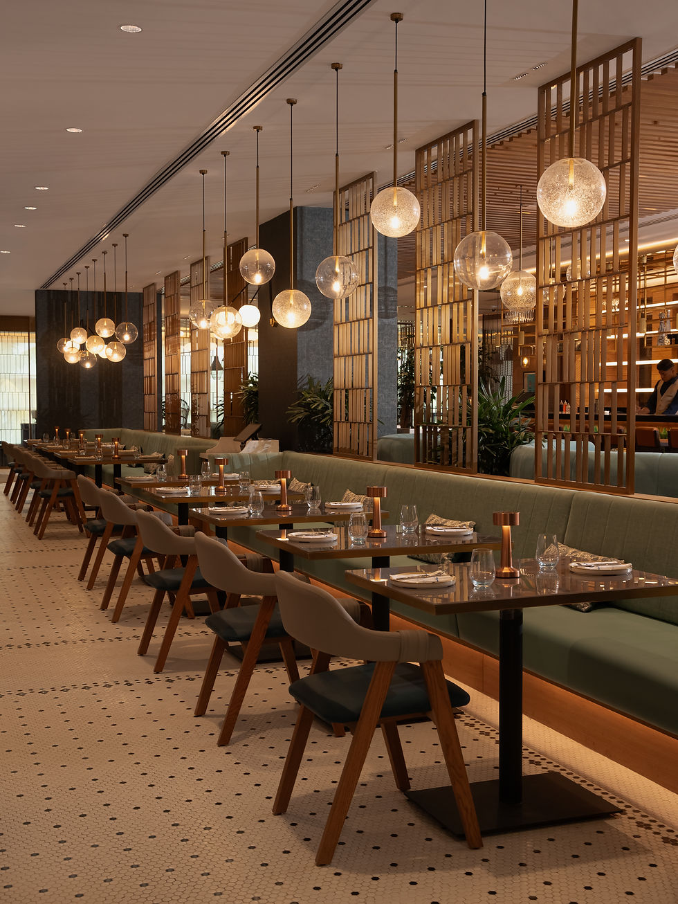 Interiors of Mezzo Mezzo