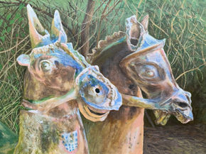 Laughing Terracota Horses