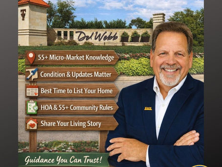 The 5 Things To Know Before Selling Your Home In Del Webb at Trinity Falls