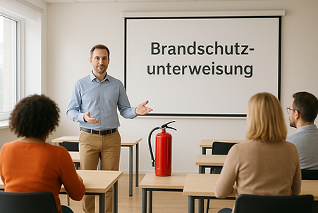 Brandschutzunterweisungen in Betrieben