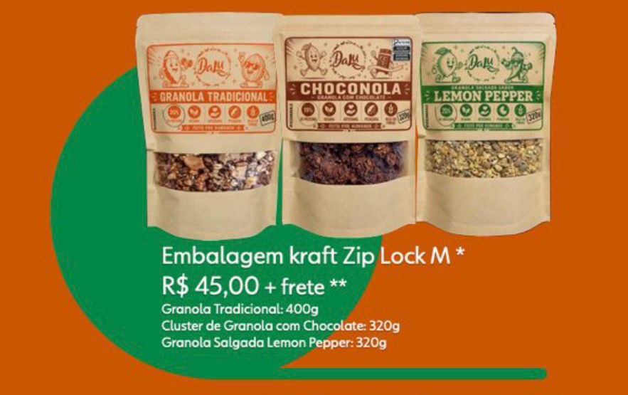GRANOLA VEGANA SALGADA - LEMMON PEPPER 320g