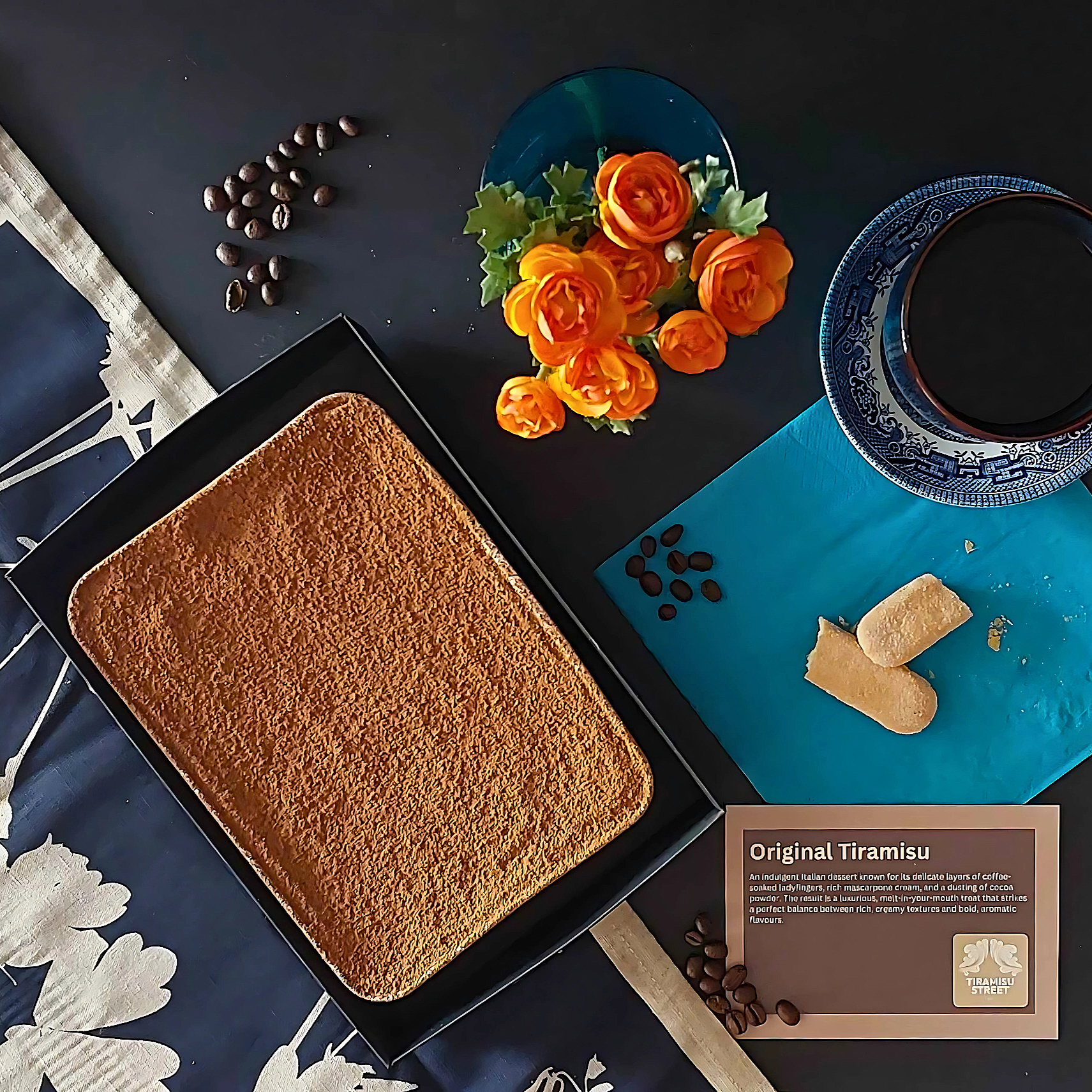 Arranged Food and Objects