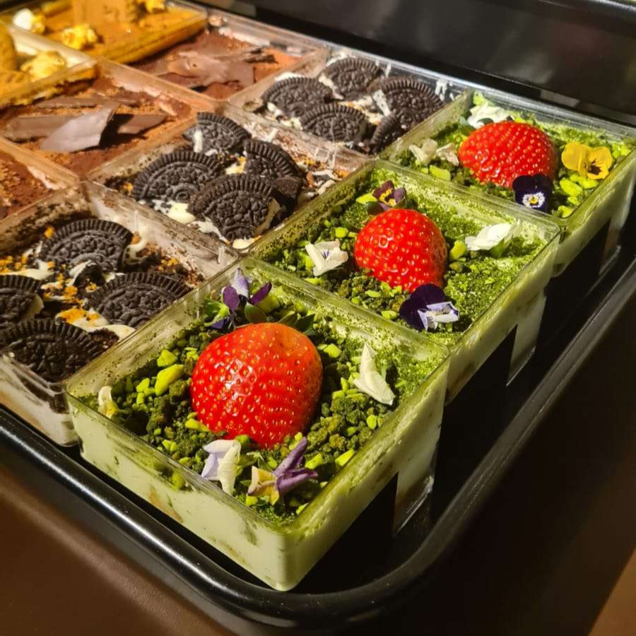 Arranged Food and Objects