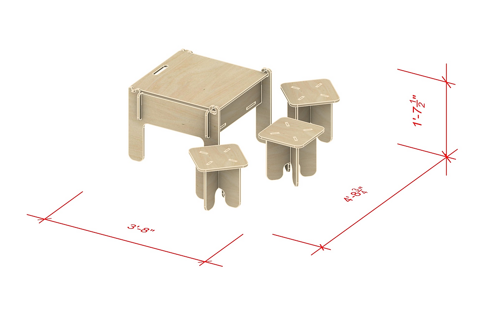 Miniatura: Emmet Toy Table ★