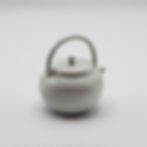 Thumbnail: Blue & White Bamboo Overhead Handle Teapot 青花提樑壺
