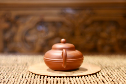 尚美堂　盆付網代莨筥　東Y8-0226☆2Fトヒヒウ Zuni Clay Teapot 珠泥壺| Fang Gourmet Tea