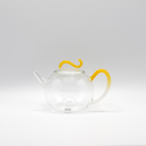 Glass Teapot 黃飛鈕玻璃壺