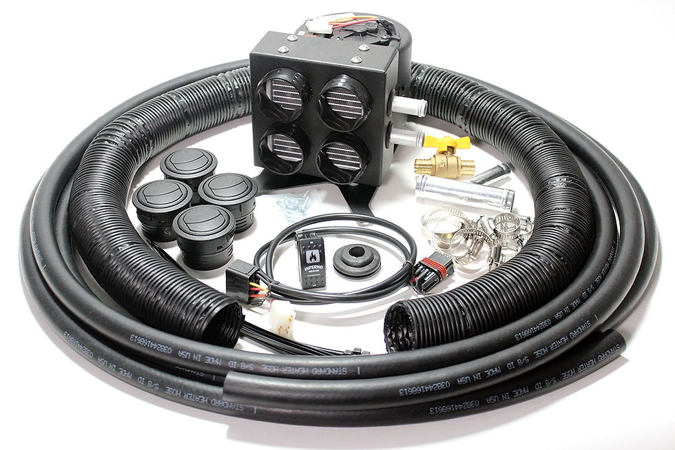 Thumbnail: INFERNO RZR PRO XP/R Turbo R Cab Heater with Defrost