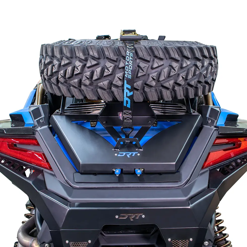 Thumbnail: DRT RZR Pro R / Turbo R / Pro XP 2022+ Oversize Tire Carrier Mount Accessory