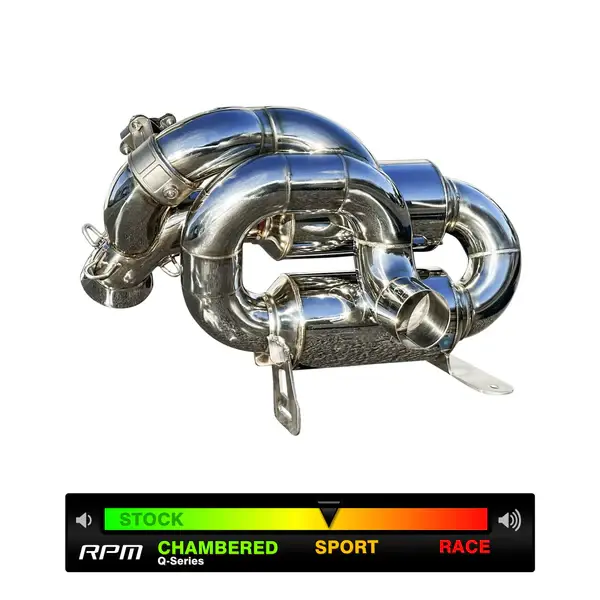 Thumbnail: RPM SxS Can-Am Maverick R E-Valve Sport Muffler / Slip On Exhaust