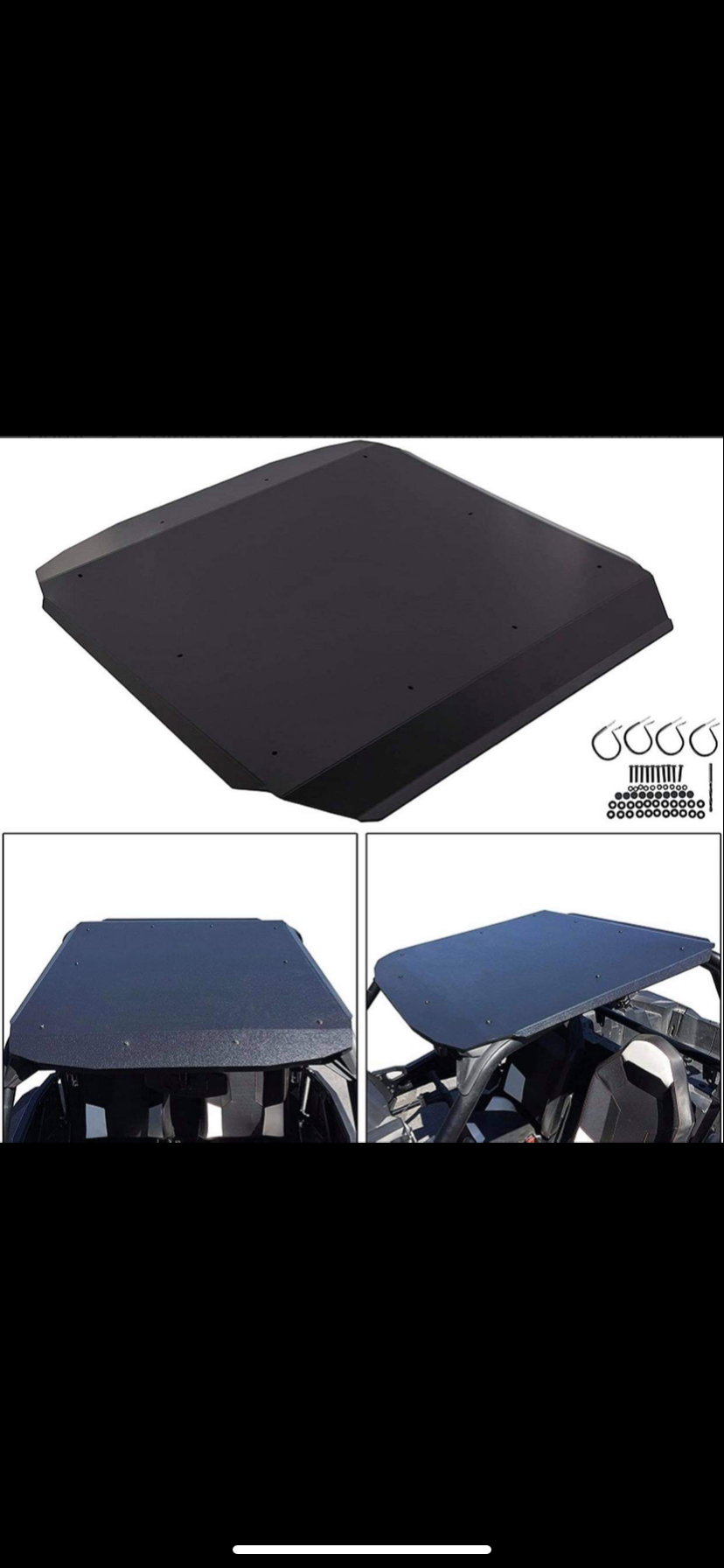 UTVZILLA Plastic Roof for RZR Turbo S 2 Seat