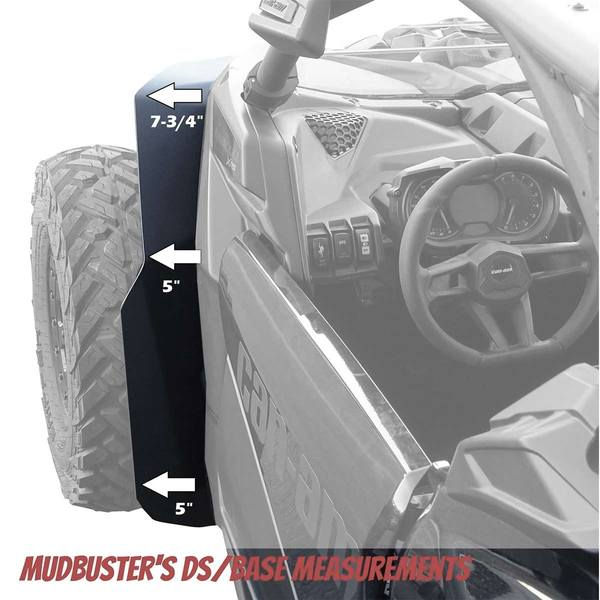 Thumbnail: MUD-BUSTERS X3 DS FENDERS (IDEAL FOR 64"+ WIDE X3S)