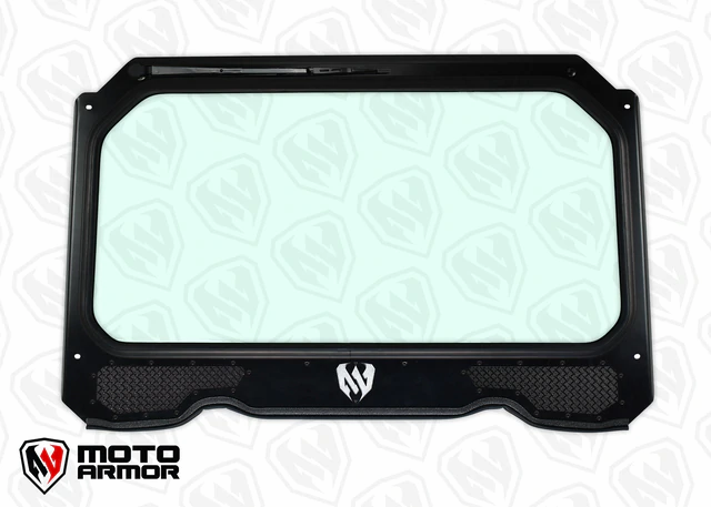 MOTOARMOR FULL GLASS WINDSHIELD WITH VENTS FOR 14'-18' 900, 1000, TURBO