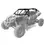 Thumbnail: Thumper Fab Maverick X3 Race Cage w/ Integrated Rear Bumper (2-seat)