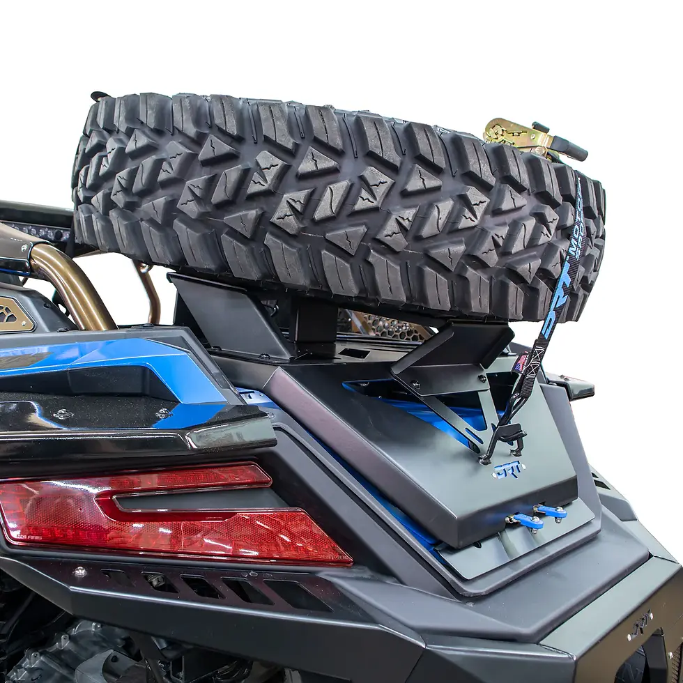 Thumbnail: DRT RZR Pro R / Turbo R / Pro XP 2022+ Oversize Tire Carrier Mount Accessory
