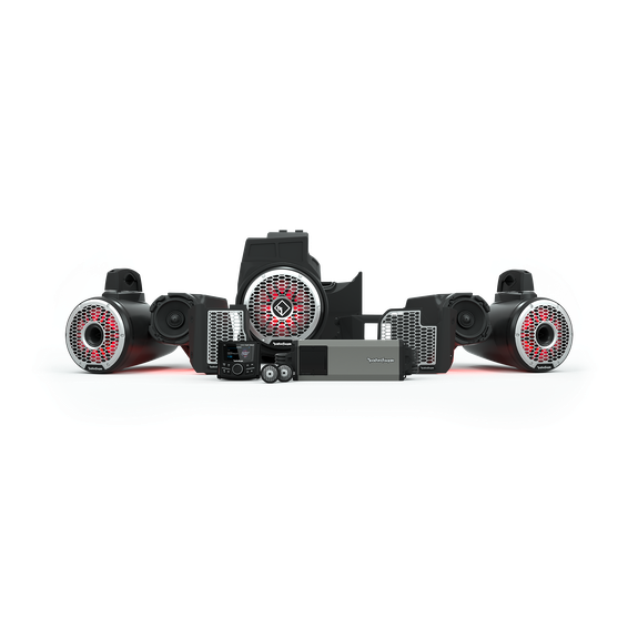 Thumbnail: Rockford Fosgate Audio System for Select RZR PRO Models W Ride Command