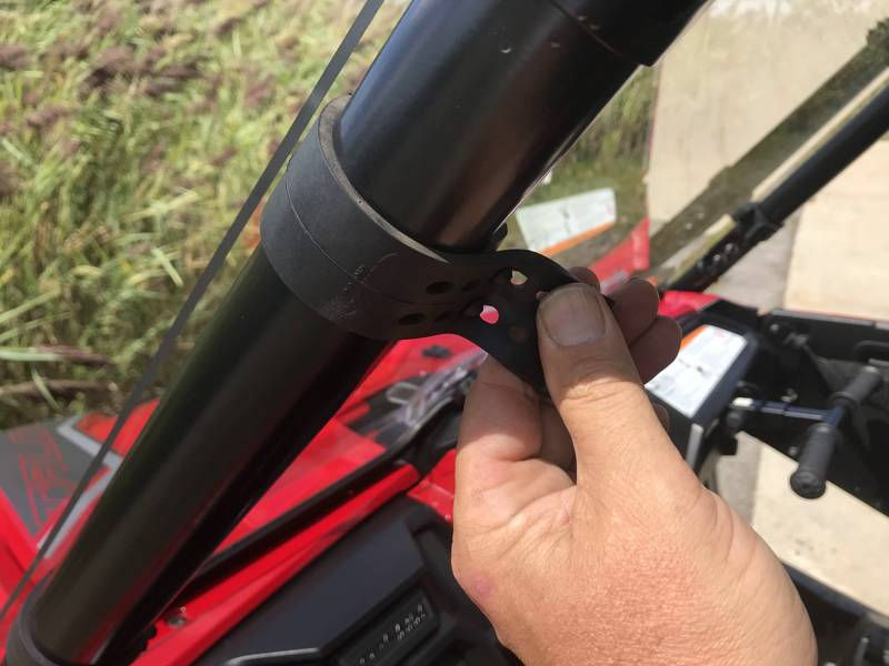 Thumbnail: EMP Honda Talon Windshield with vent (Hard Coated on Both Sides)