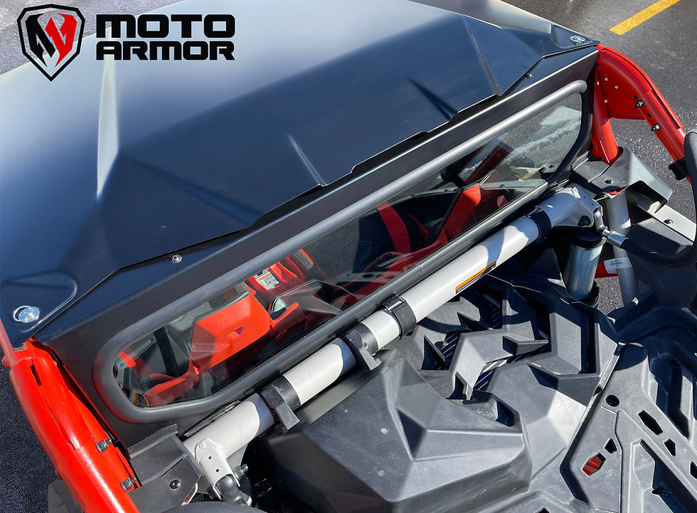 Thumbnail: MotoArmor X3 Rear GLASS Windshield