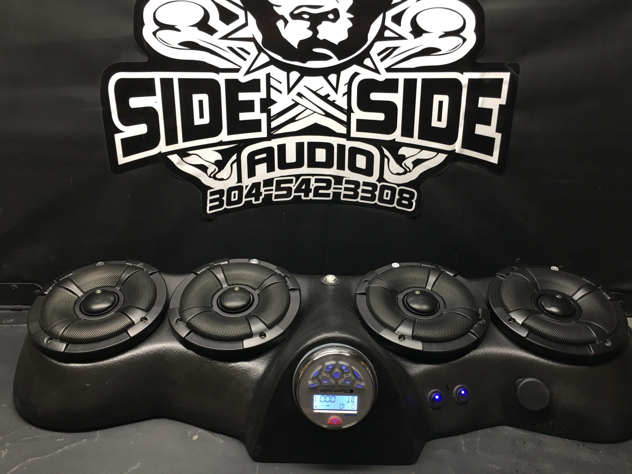 SXS AUDIO HONDA TALON 4 SPEAKER SYSTEM (AMP ADDED)