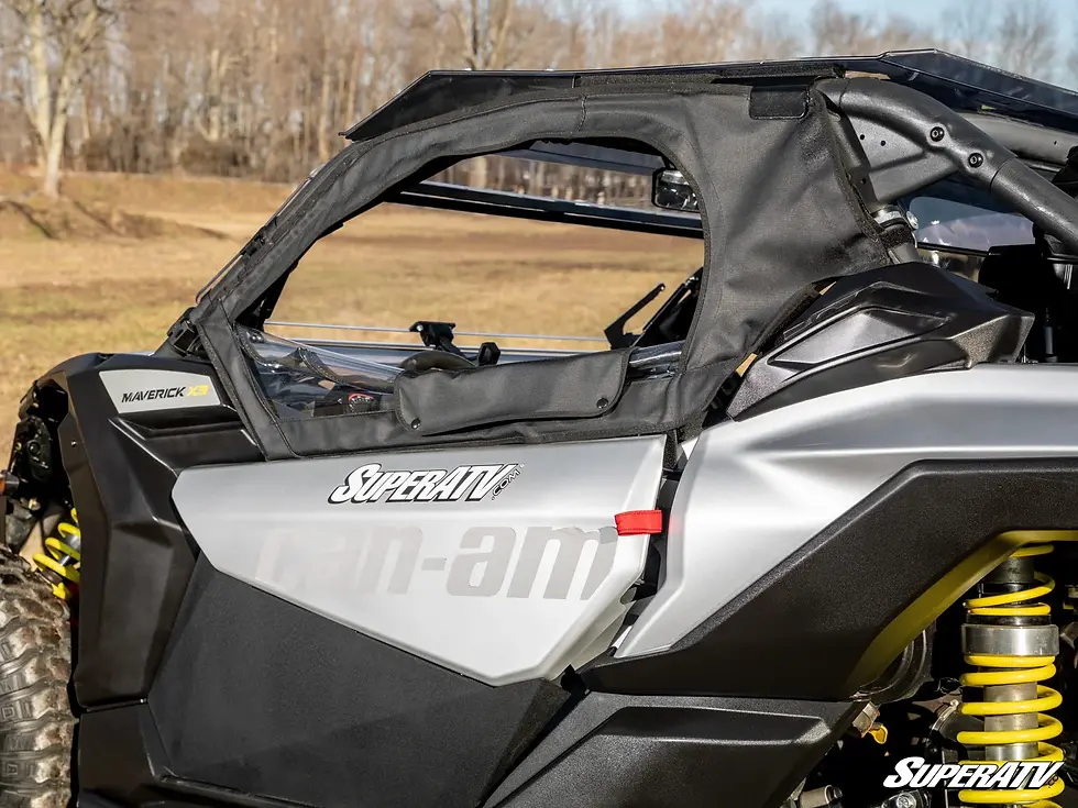Thumbnail: SuperATV CAN-AM MAVERICK X3 PRIMAL SOFT CAB ENCLOSURE UPPER DOORS
