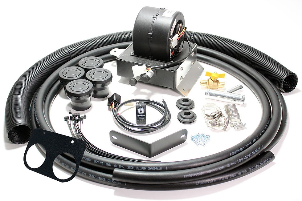 Thumbnail: INFERNO XP/XPT Turbo Cab Heater with Defrost (2016-2018)
