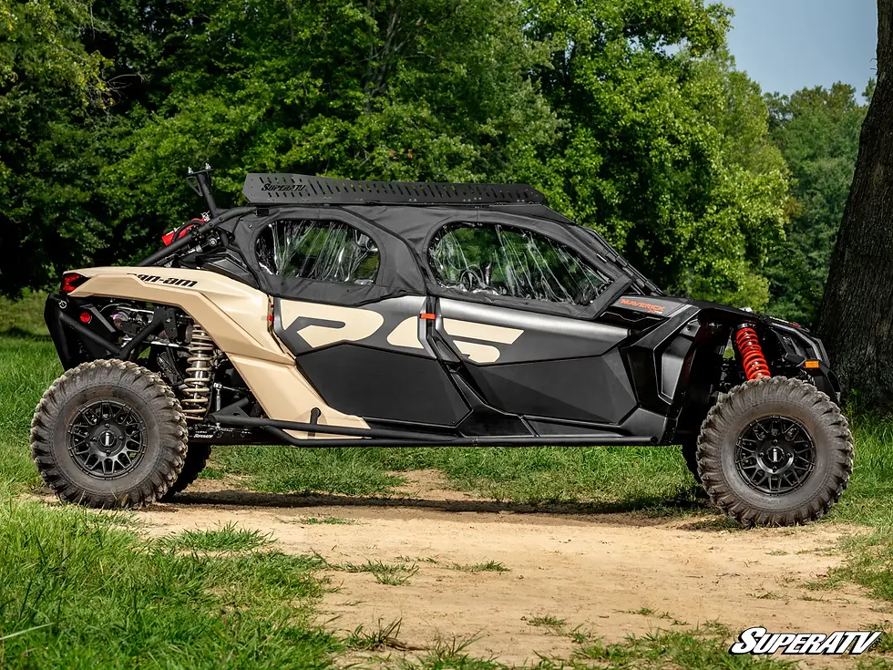 Thumbnail: SuperATV CAN-AM MAVERICK X3 MAX PRIMAL SOFT CAB ENCLOSURE UPPER DOORS