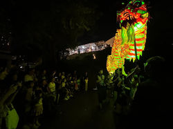 天毅體育會夜光龍表演