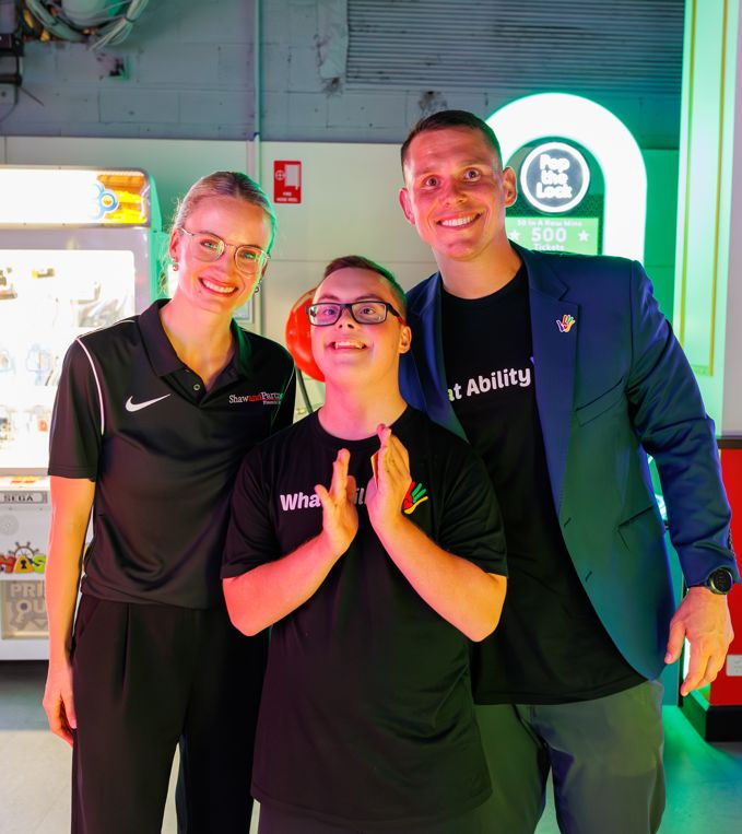 Brittany Grant, Steve Dresler and What Ability Participant Levi