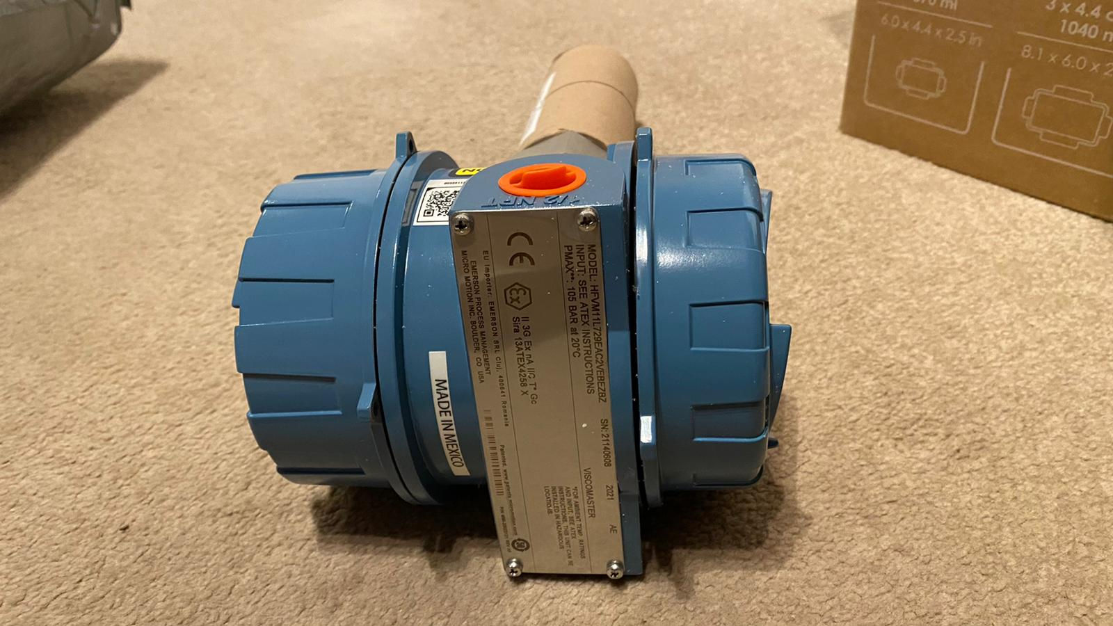 VISCOMASTER, MICRO MOTION HEAVY FUEL METER, MATERIAL: 316L STAINLESS STEEL, MODE