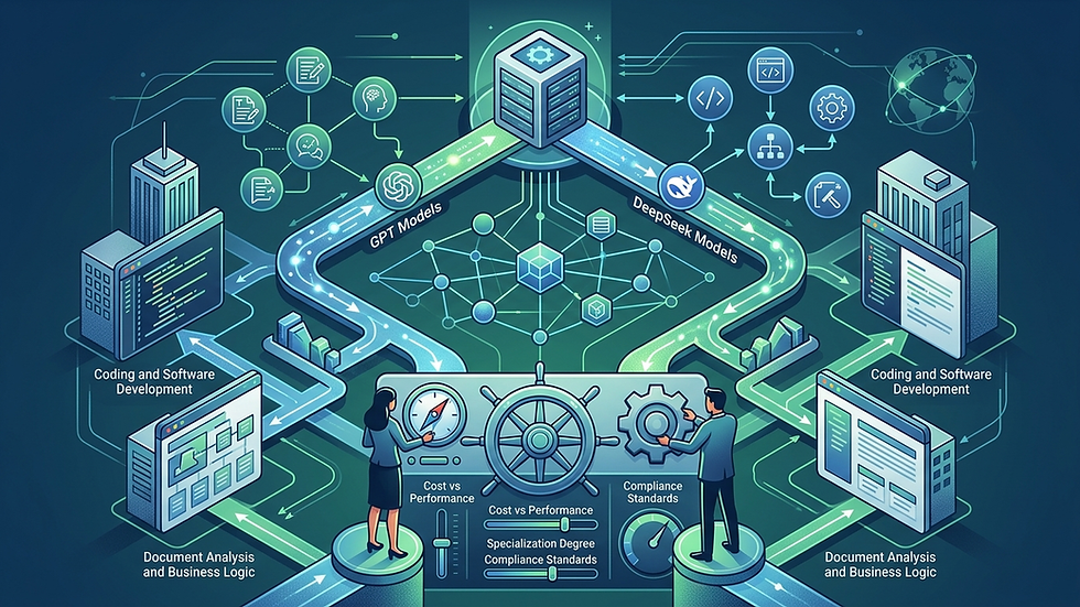 Microsoft's GPT-DeepSeek resale play turns office AI buying into a routing decision